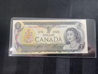    1973 Canadian One Dollar Bill