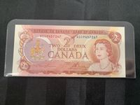    1974 Canadian Two Dollar Bill