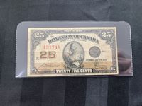    1923 Canadian Twenty Five Cents