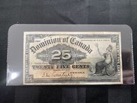    1900 Canadian Twenty Five Cents