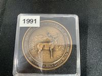 1991 Wild Wood Coin