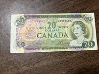 1969 Canadian $20 Bill