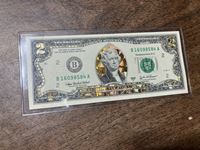2003 Gold American $2 Bill