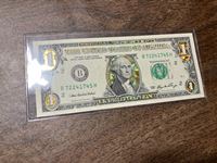 2006 Gold American $1 Bill
