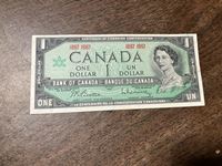 1967 Canadian $1 Bill