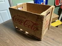    Coca-Cola Wooden Box
