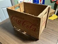   Coca-Cola Wooden Box