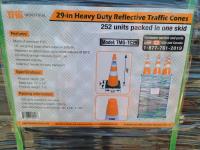    (252) 29 Inch Traffic Cones