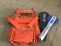    (2) Badminton Rackets and Backpack
