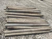    (70±) Various Sized Fence Posts