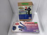    Massage Gun and Heat Sealer Machine