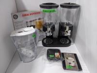    Cereal Dispenser, Water Jug and Ice Cube Tray