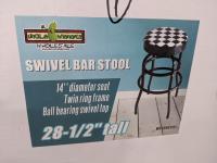    (2) Swivel Bar Stools