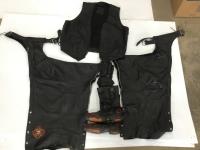    Harley Davidson Boots, Gloves, Vest and Chaps