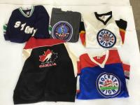 Qty of Various Hockey Jerseys