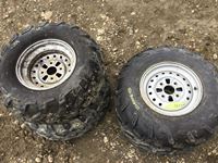    (2) Pxt 26 X 11R12 Tires and (2) 26 X 8R12 Tires