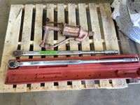    (2) Heavy Duty Torque Wrenches and Cooper Hand Pump