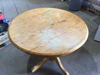    42 X 42 Inch Wood Table