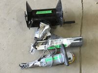    7 Inch Sander/Polisher, Hose Reel and Air Impact Gun