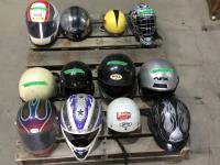    Qty of Various Helmets