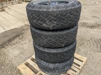    (4) Goodyear Wrangler 275/65R18 Tires On Rims