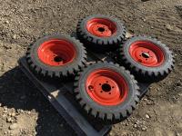    (4) 5.70-12 Bobcat Tires & Rims