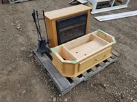    Electric Fireplace w/ Stand