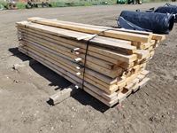    Bundle of 2 Inch Rough Cut Lumber