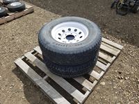    (2) Tow Master Trailer Radial 225/75 R15 Tires w/ Rims