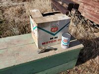    (18) 1 Quart Pacific 66 Motor Oil Cans
