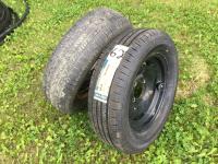 (2) Spare 205/65R15 Packer Tires with Rims For Concord Drill
