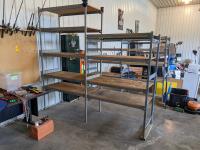 (2) 4 Ft Sections of Shelving