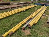 (8) 4 Inch Yellow Jacket Steel Pipe