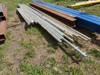 Qty of Aluminum Pipe Various lengths