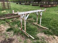(2) 6 Ft Pipe Stands