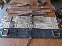 (9) Various Cinches & Straps