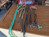 (2) Bridles with Bits, (2) Sets of Reins