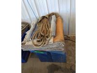    (2) Poly Pack Boxes, (2) Pack Pads, Saddle Blanket, Lash Rope