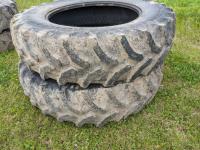 (2) 480/80R38 Tractor Tires