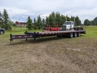 2012 SWS 36 Ft TRI/A Dually Deck Trailler