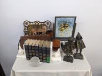 Books, Book Ends, Shell Frame, Miscellaneous