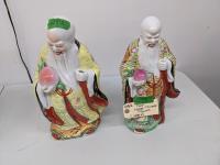 Pair Large Chinese Figures