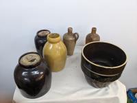 Stone Ware Crocks & Bowls
