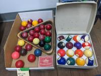 (2) Sets of Billiard Balls