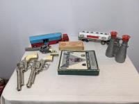 Toys Includes Esso Tanker, Cap Guns
