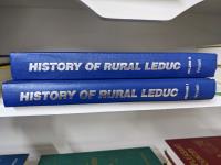 Set of Leduc History Books