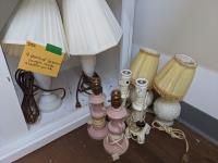 (4) Pairs of Bedroom Lamps