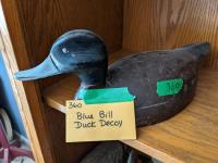 Blue Bill Duck Decoy