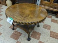 Clawfoot Round Coffee Table
