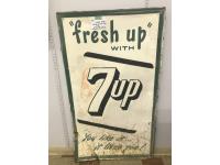 Large Fresh Up with 7 Up Sign